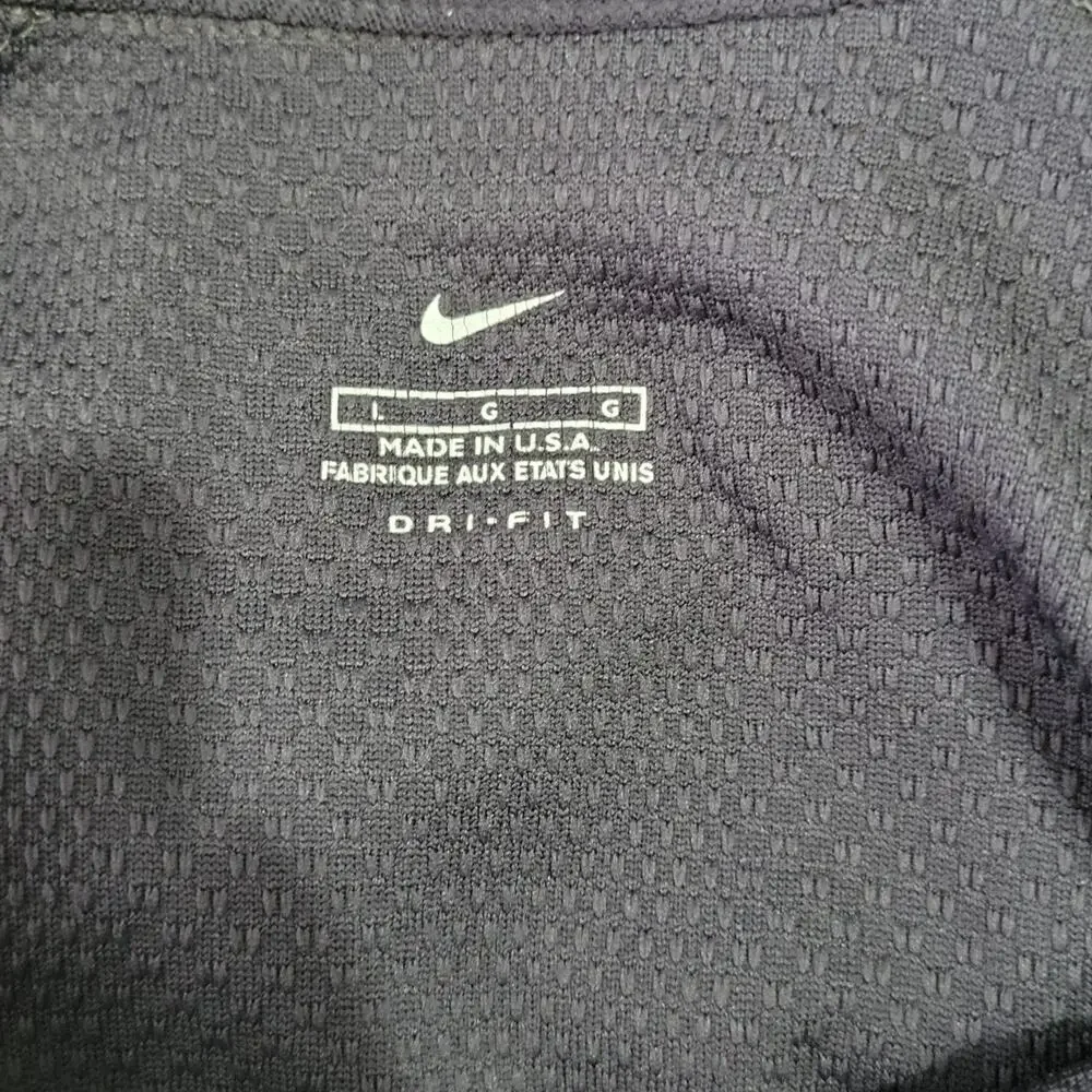 Nike Gray Dri Fit Long Sleeve Top Size Large